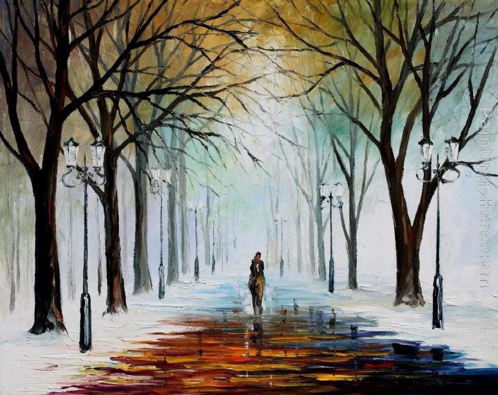 Leonid Afremov WINTER MOOD